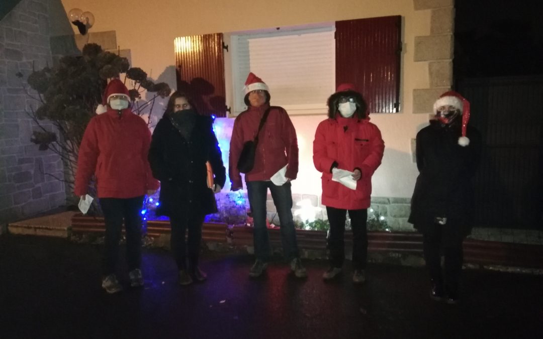 Chorale des pères noëls