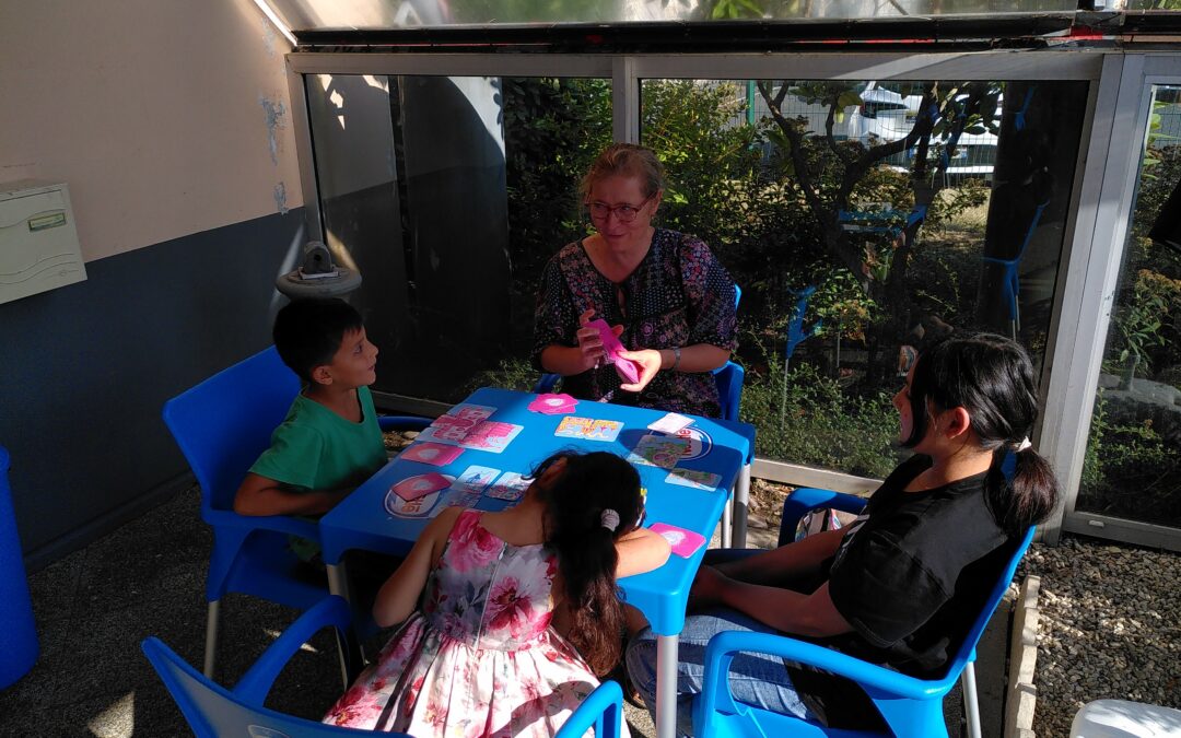 Jeux à l’hôtel social
